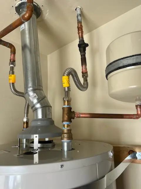 Water heater installation and plumbing repair in Towne Place